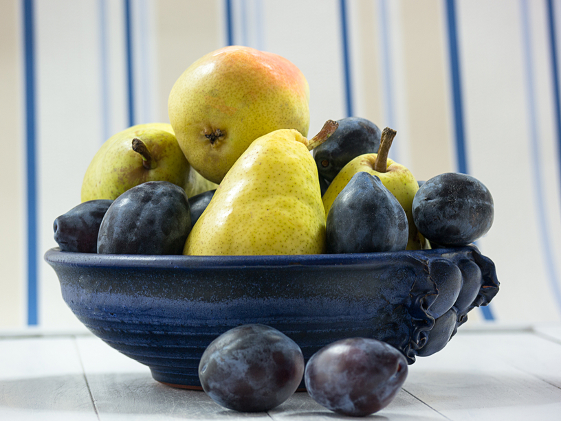 ricetta-frullato-pere-e-prugne
